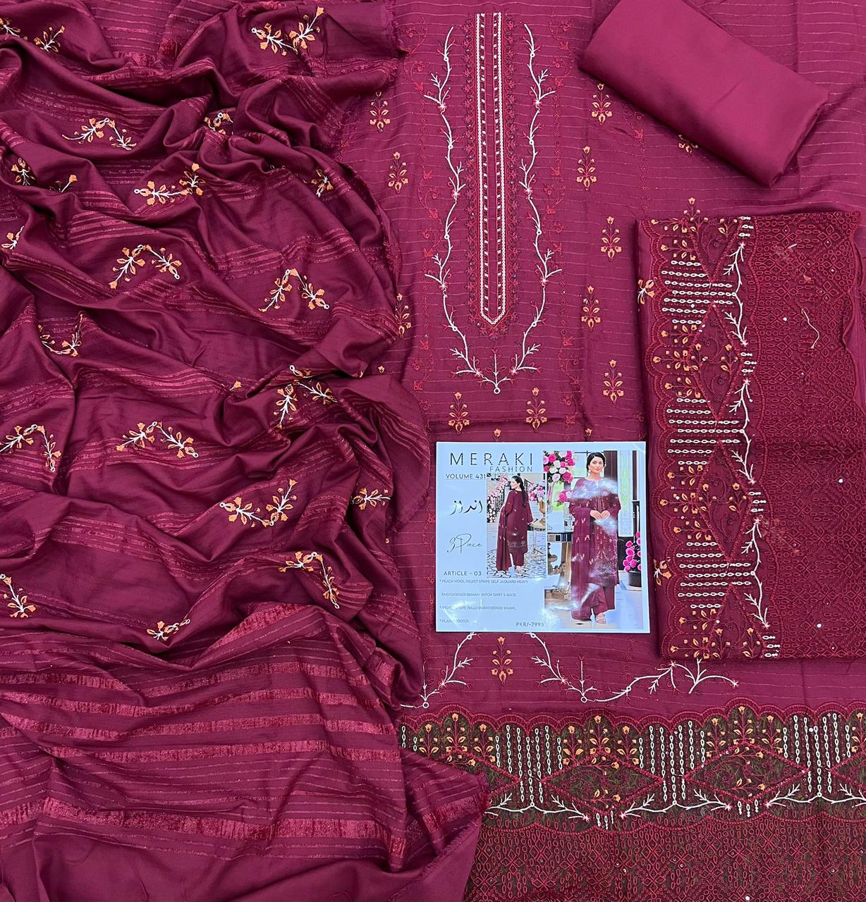 Meraki Fashion Vol 431 (4 Suits)A