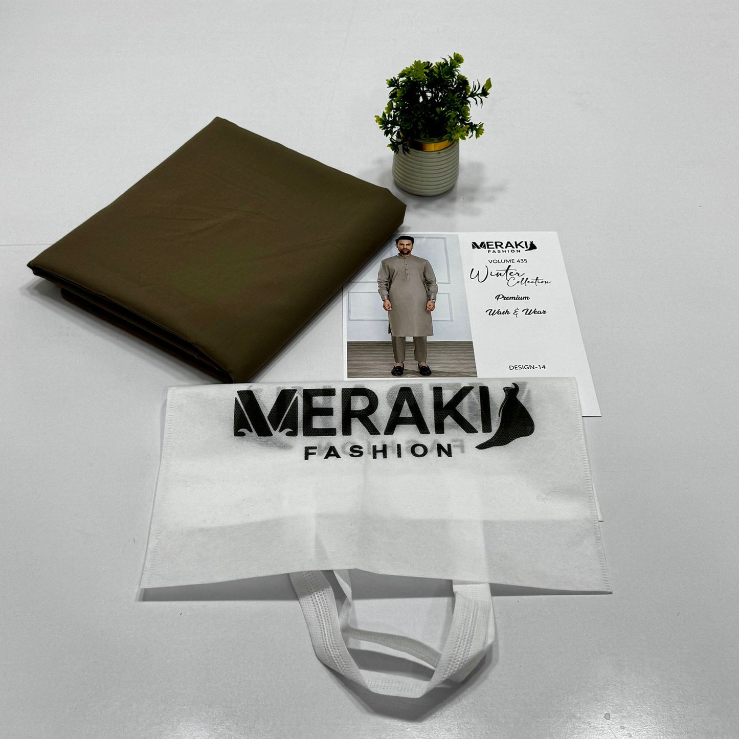 Meraki Fashion Vol 435 Wash & Wear ( 8 Suits)B