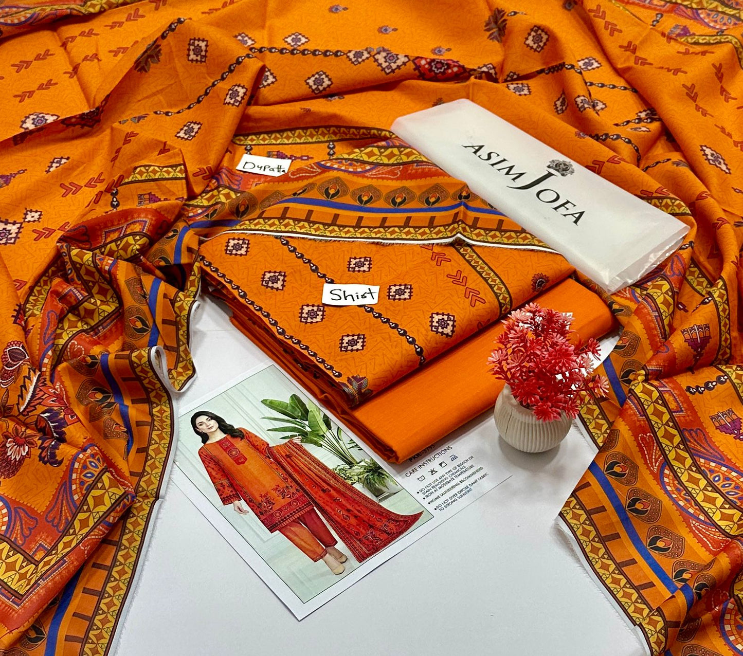 Asim Jofa 3 Pc Lawn Sale (5 Suits )A