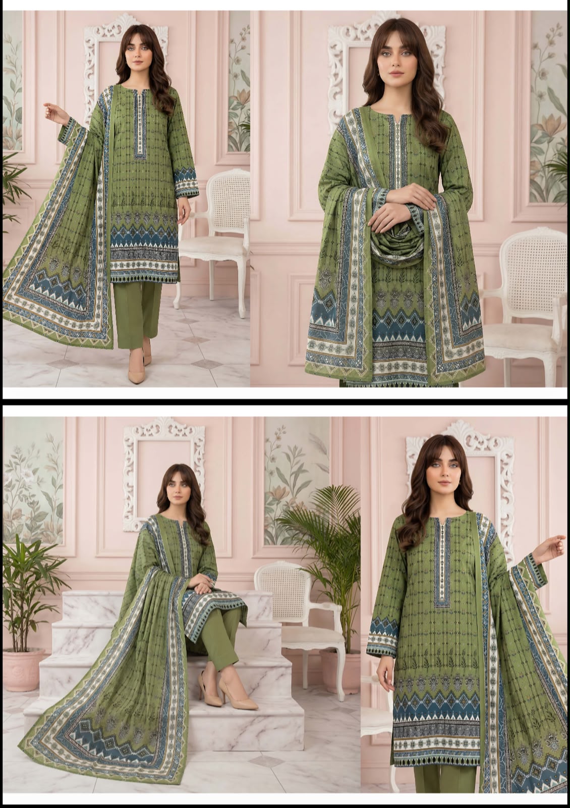 Sapphire Digital Print 3Pc Lawn (7 suits )