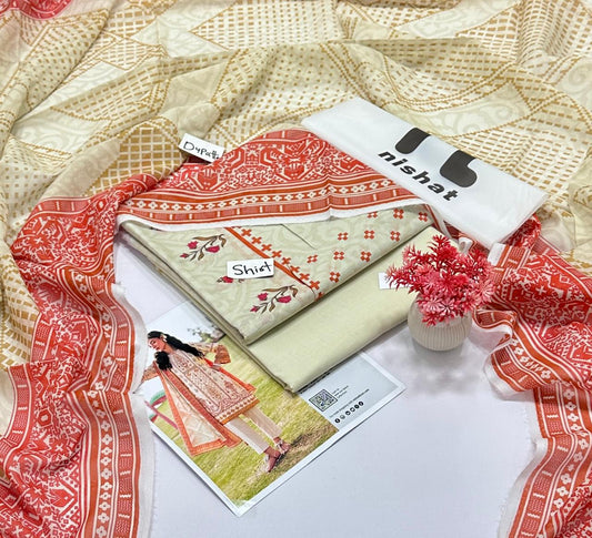 Nishat 3Pc Lawn (5 Suits ) A