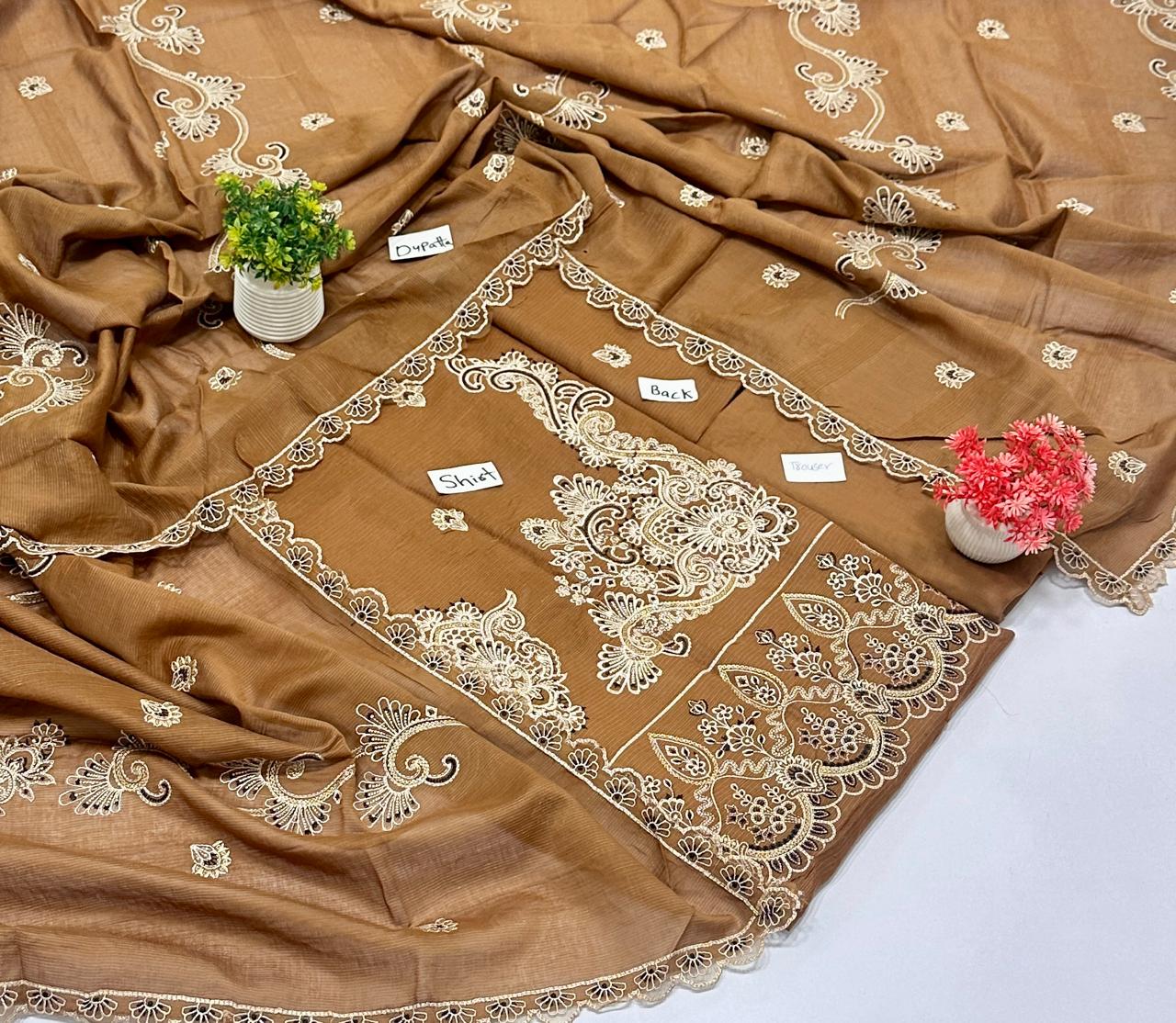 Embroidery 3 Pc Lawn (12 suits)