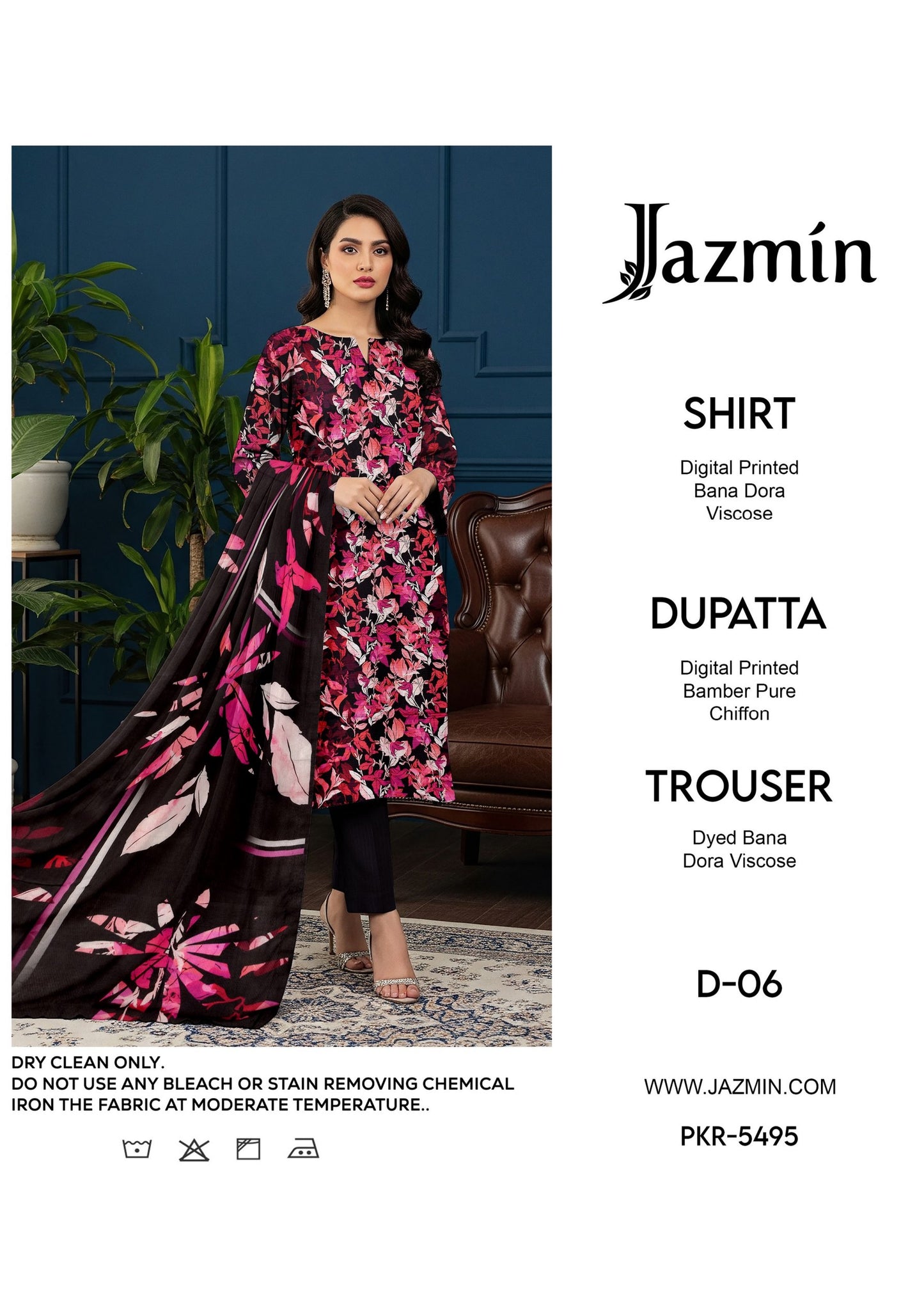 Jazmin Viscose Bana Dora 3 pc 5 suits A