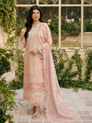 101 - A |BIN ILYAS LUXURY 3-PC LAWN Binilyas