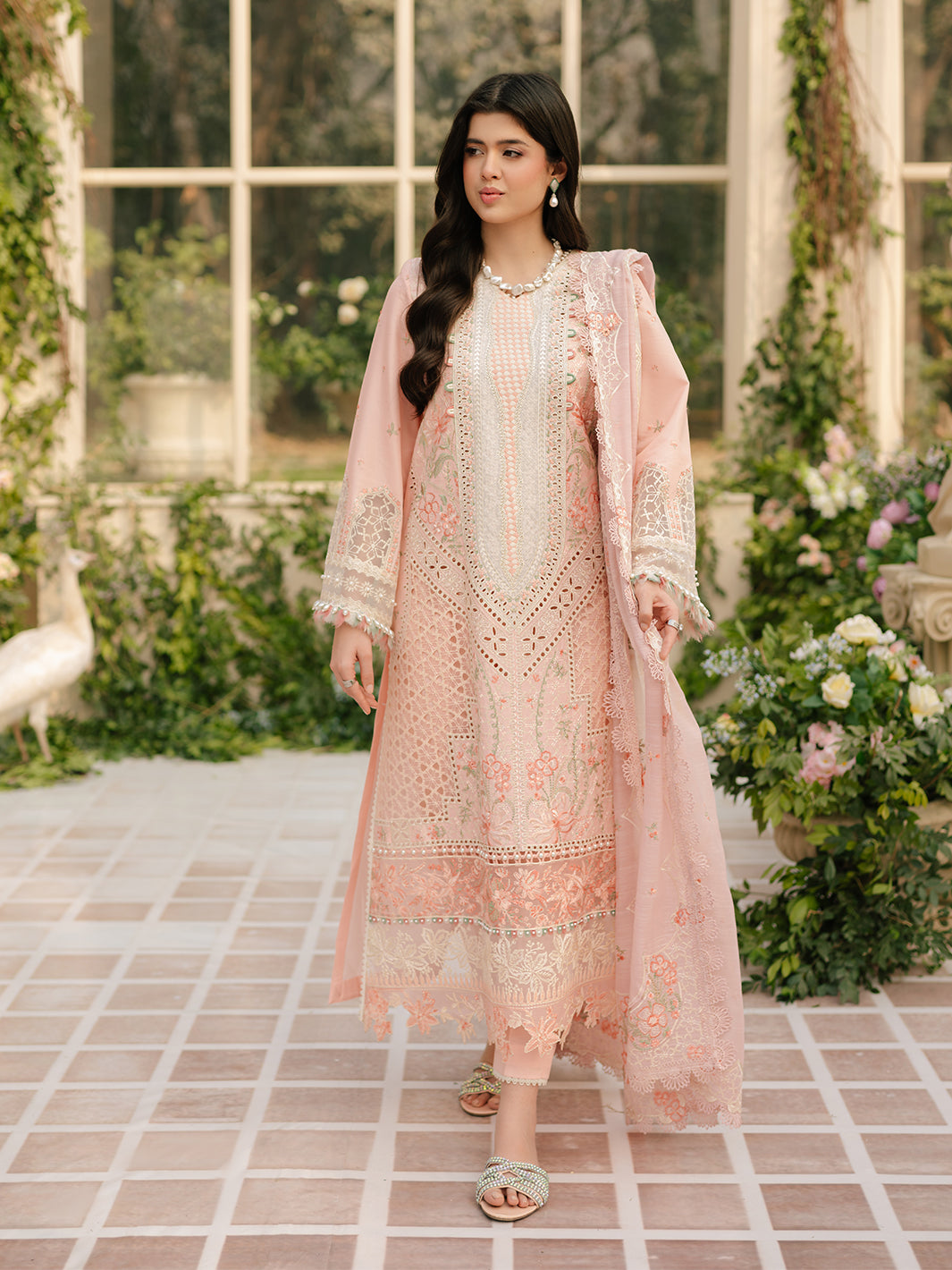 101 - A |BIN ILYAS LUXURY 3-PC LAWN Binilyas