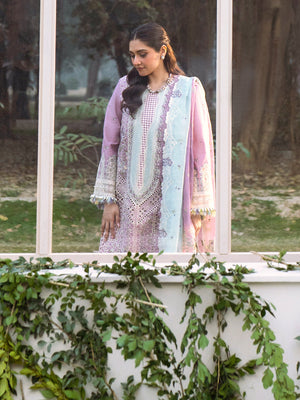 101 - B | BIN ILYAS LUXURY 3-PC LAWN Binilyas