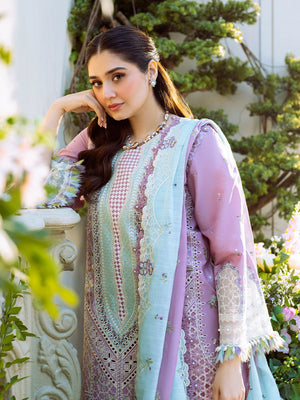 101 - B | BIN ILYAS LUXURY 3-PC LAWN Binilyas