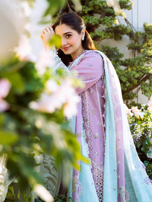 101 - B | BIN ILYAS LUXURY 3-PC LAWN Binilyas