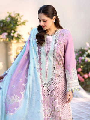 101 - B | BIN ILYAS LUXURY 3-PC LAWN Binilyas