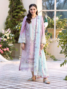 101 - B | BIN ILYAS LUXURY 3-PC LAWN Binilyas