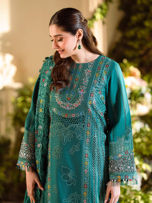 102 - A | BIN ILYAS LUXURY 3-PC LAWN Binilyas