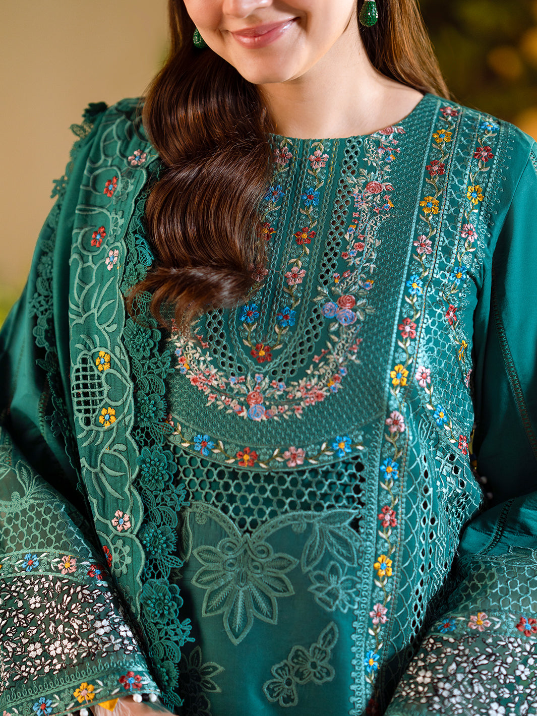 102 - A | BIN ILYAS LUXURY 3-PC LAWN Binilyas