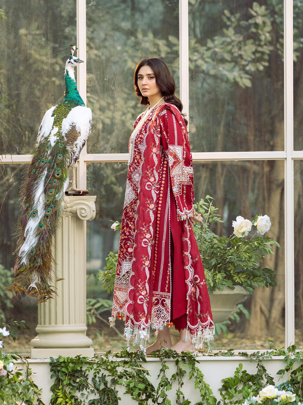103 - A | BIN ILYAS LUXURY 3-PC LAWN Binilyas