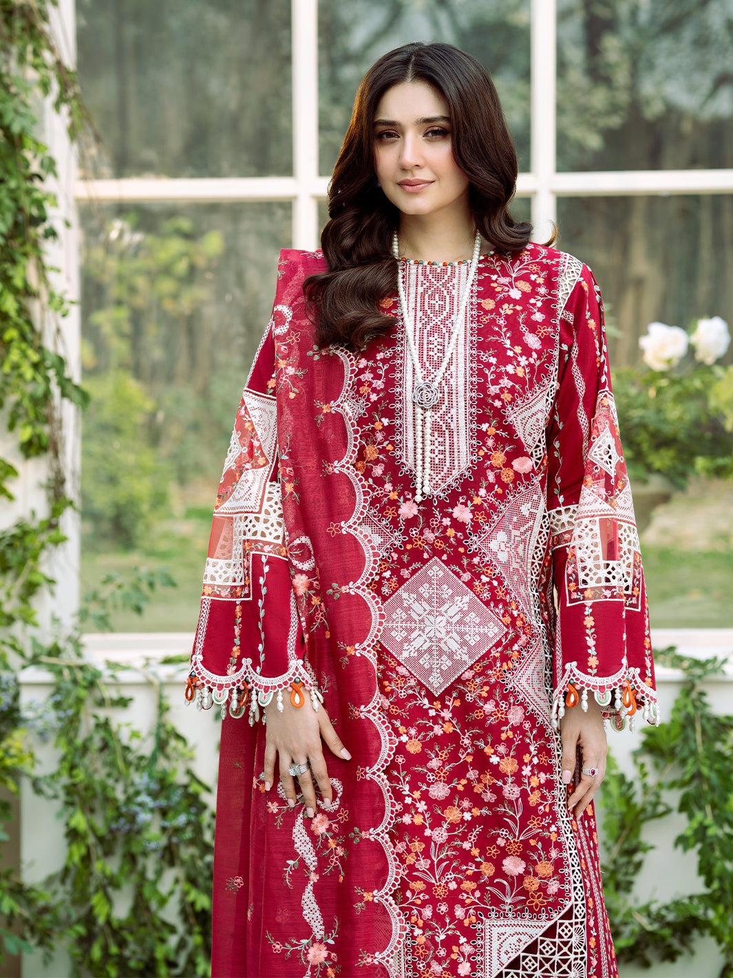 103 - A | BIN ILYAS LUXURY 3-PC LAWN Binilyas