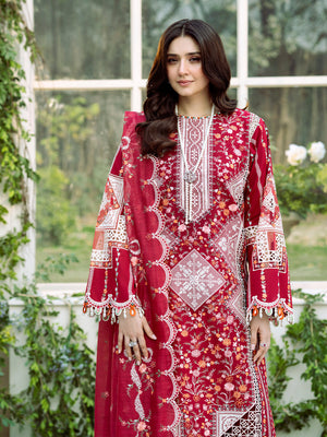103 - A | BIN ILYAS LUXURY 3-PC LAWN Binilyas