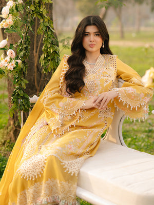 104 - A | BIN ILYAS LUXURY 3-PC LAWN Binilyas