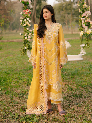 104 - A | BIN ILYAS LUXURY 3-PC LAWN Binilyas