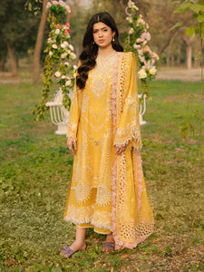 104 - A | BIN ILYAS LUXURY 3-PC LAWN Binilyas