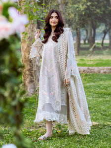 104 - B | BIN ILYAS LUXURY 3-PC LAWN Binilyas