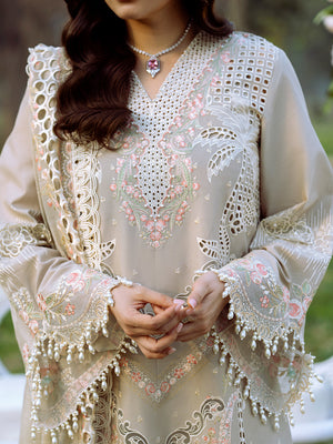 104 - B | BIN ILYAS LUXURY 3-PC LAWN Binilyas