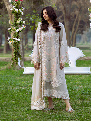 104 - B | BIN ILYAS LUXURY 3-PC LAWN Binilyas