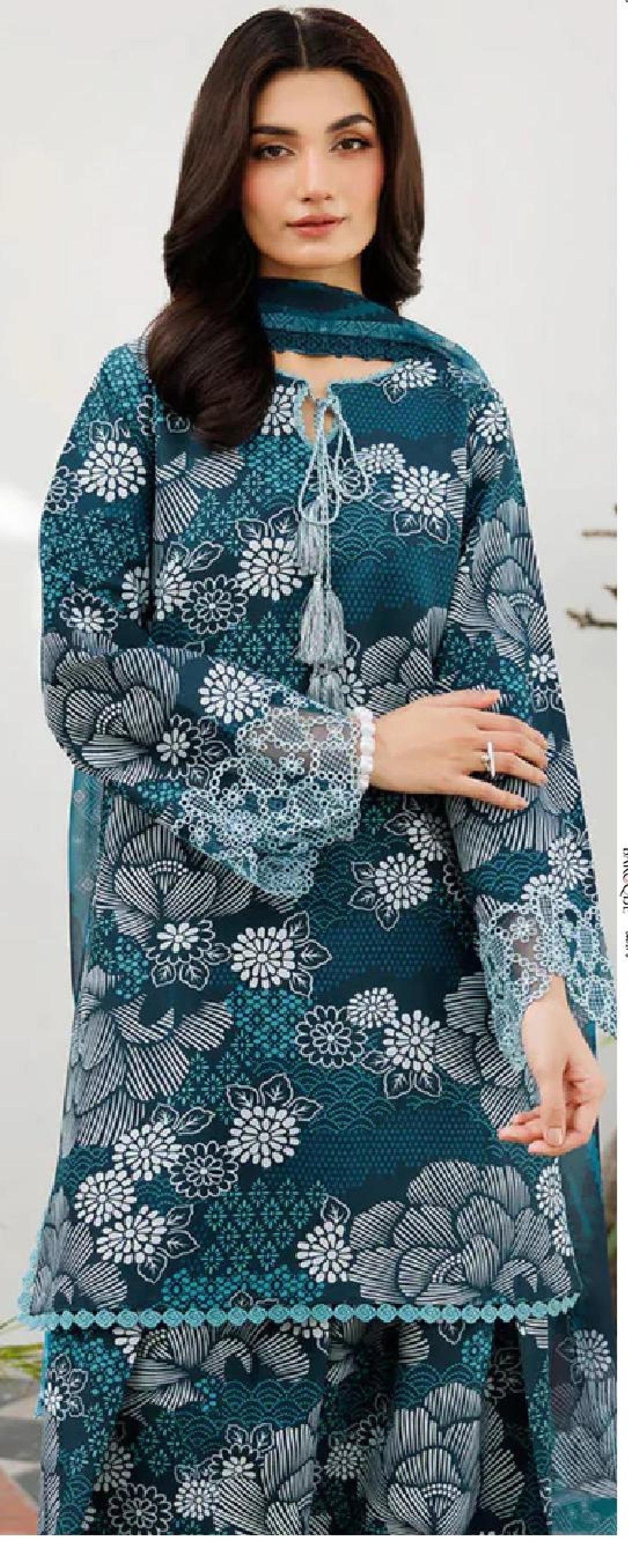 Baroque 3PC Khadder Print All Over (5 Suits)A