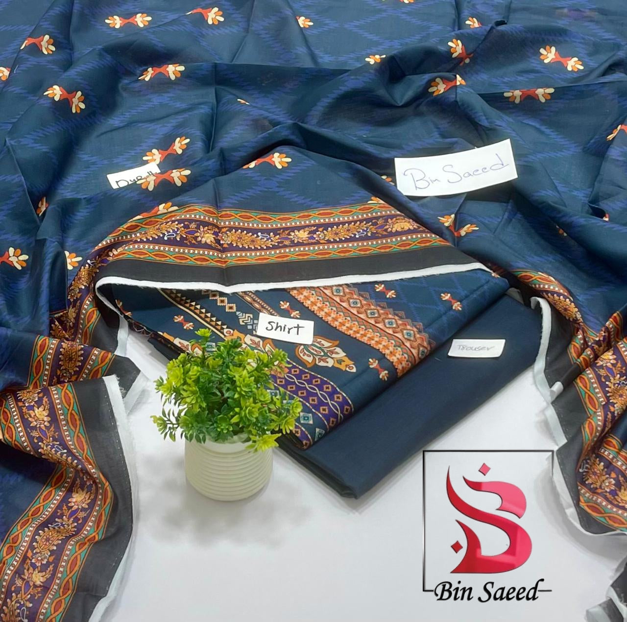 Bin Saeed Lawn Sale (8 Suits )