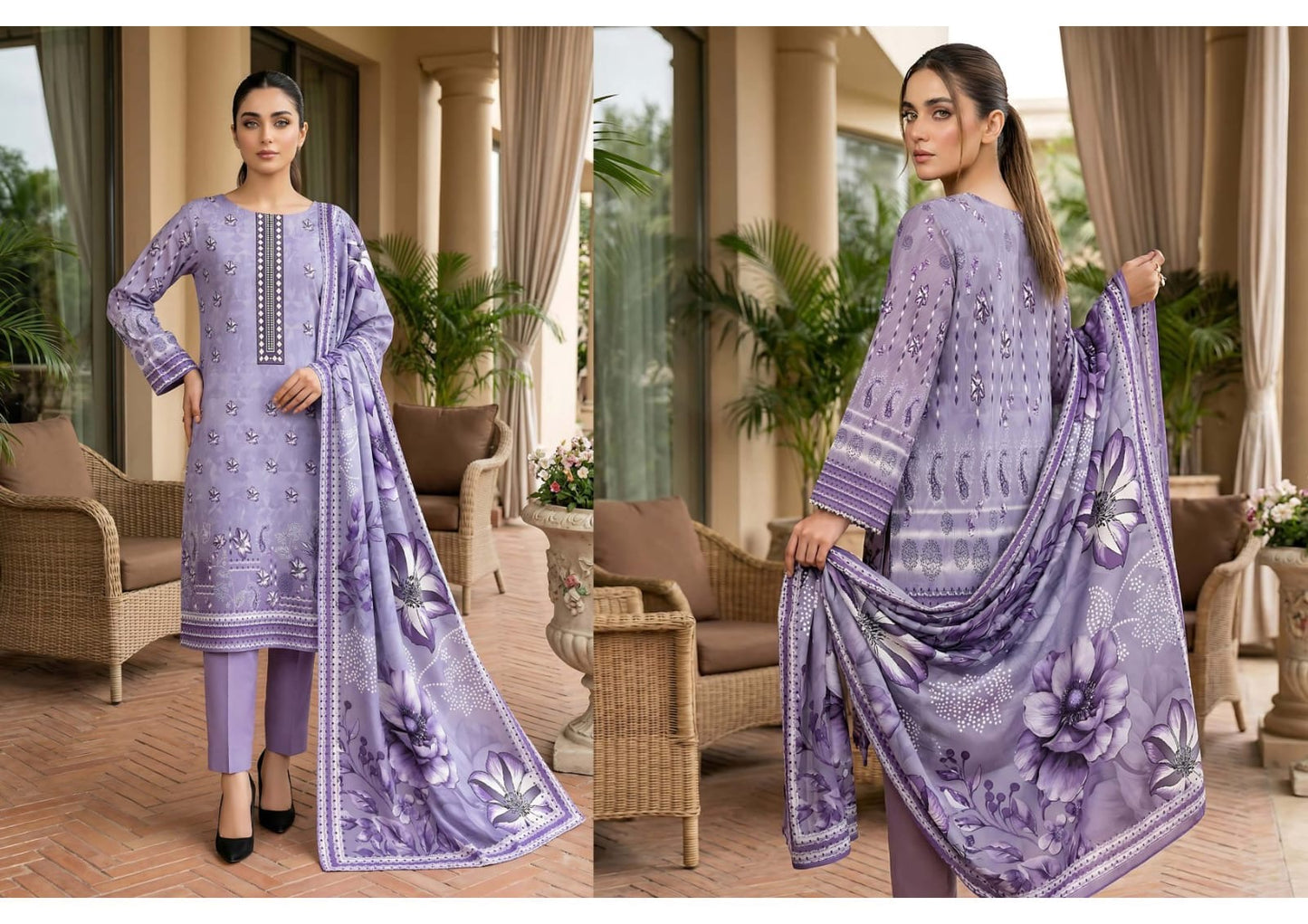 Gul Ahamd Digital Print Summer Sale Lawn (7 Suits )