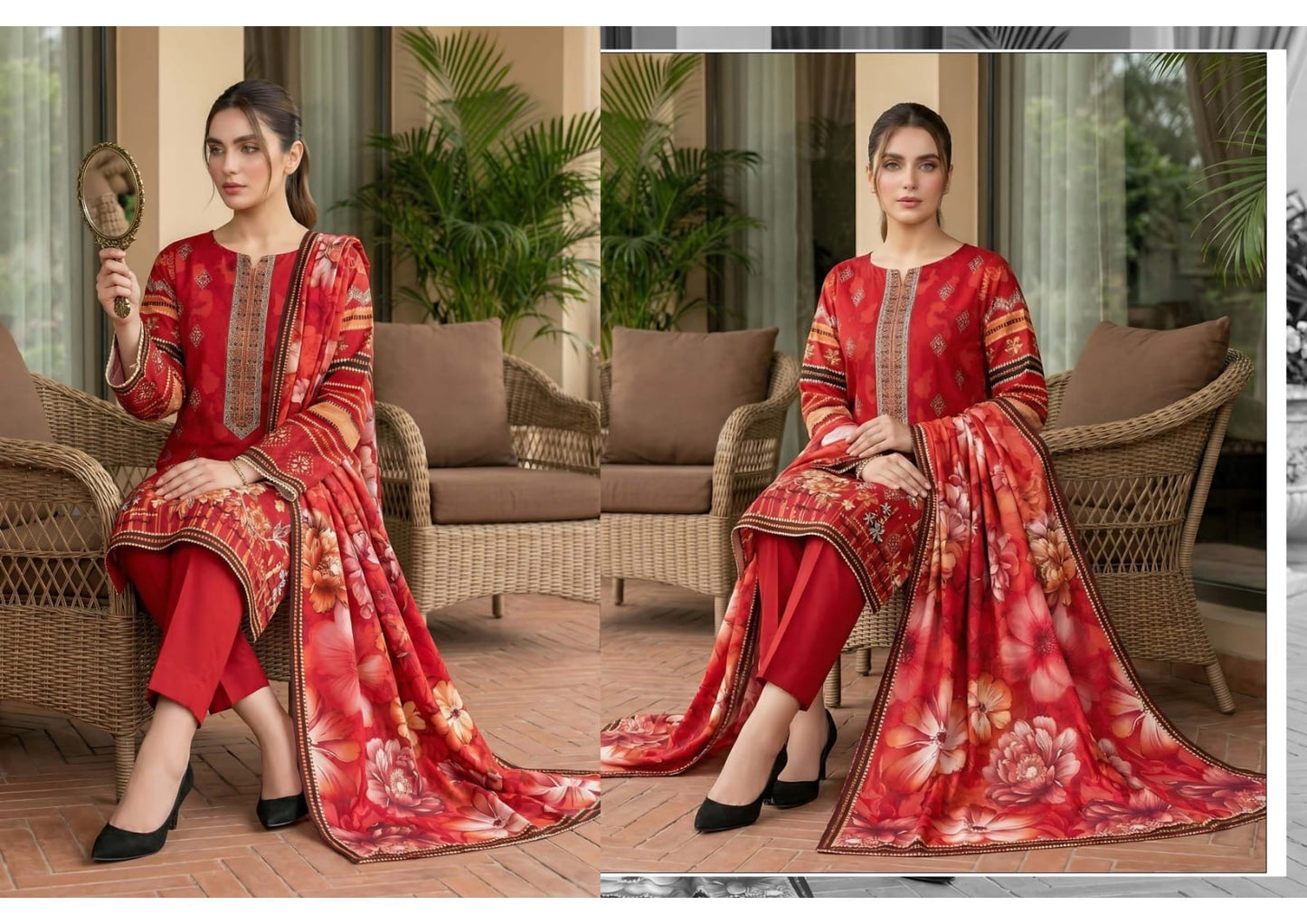 Gul Ahamd Digital Print Summer Sale Lawn (7 Suits )