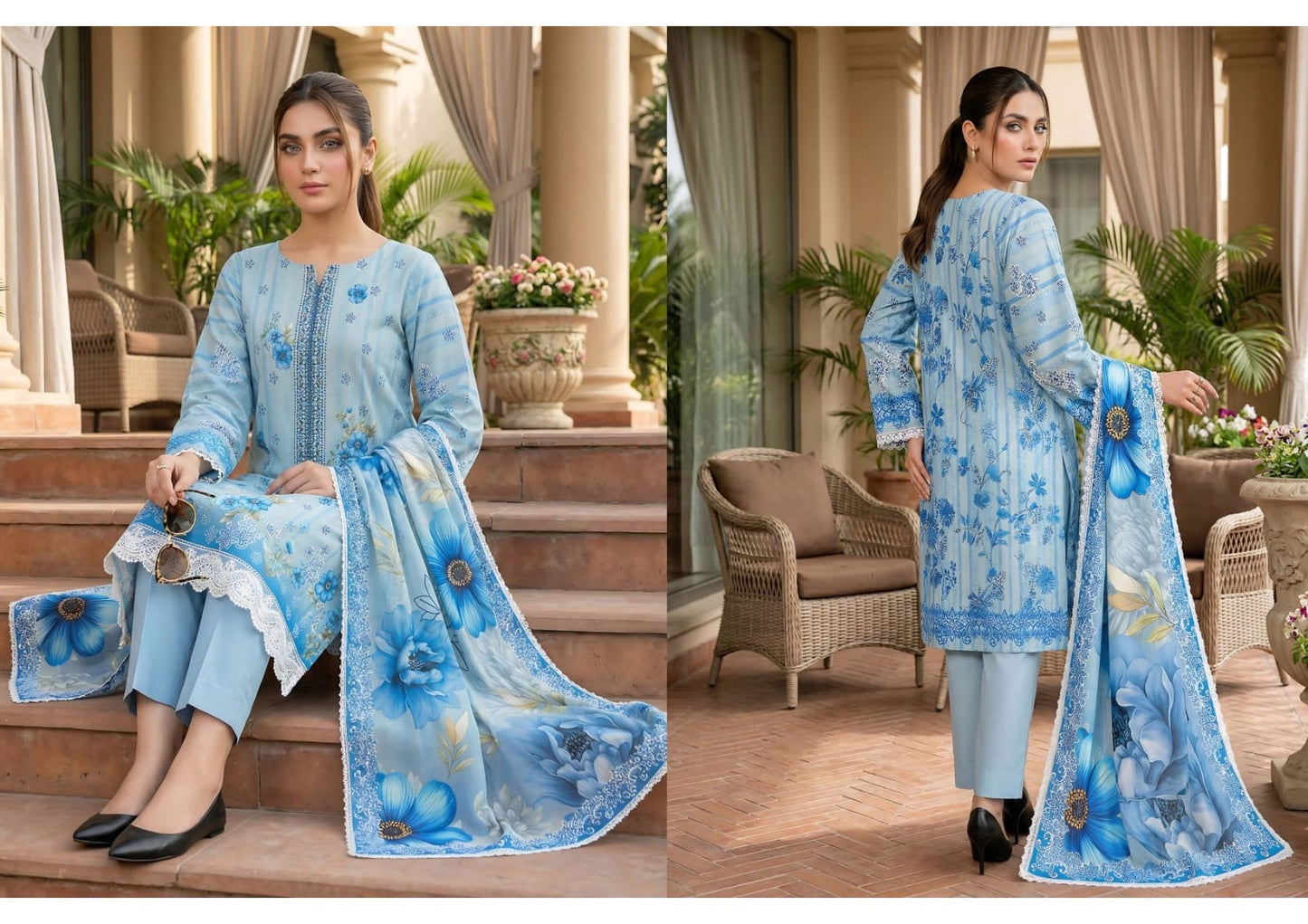 Gul Ahamd Digital Print Summer Sale Lawn (7 Suits )
