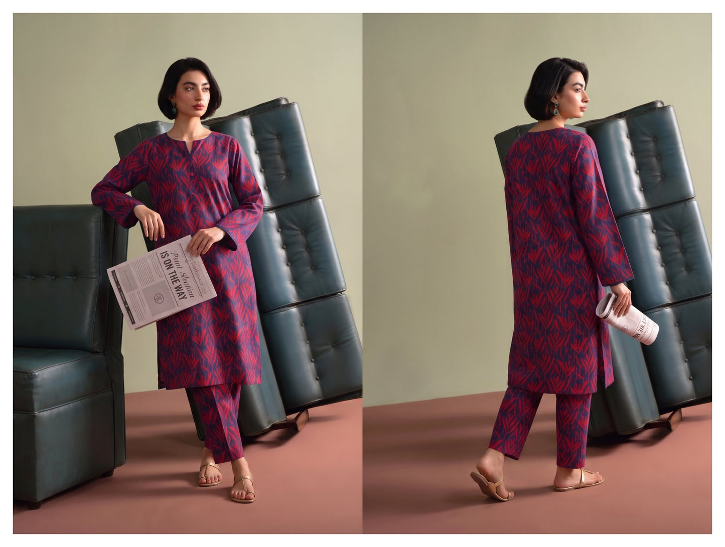 Bareeze 2Pc Digital Print Lawn ( 8 Suits ) A