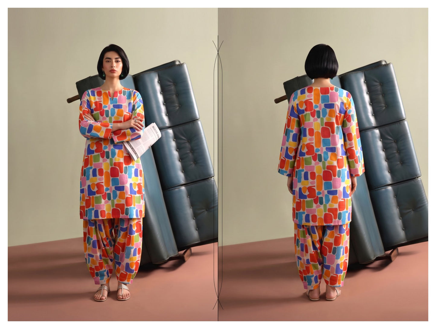 Bareeze 2Pc Digital Print Lawn ( 8 Suits ) A