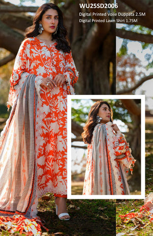 BONANZA SATRANGI DIGITAL PRINTRD LAWN (Set -Pack Of 10 Suits )