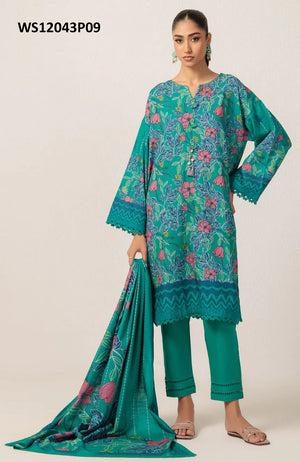 BONANZA SATRANGI DIGITAL PRINTRD LAWN (Set -Pack Of 10 Suits )