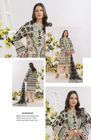 BONANZA SATRANGI DIGITAL PRINTRD LAWN (Set -Pack Of 10 Suits )
