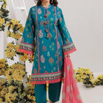 BONANZA SATRANGI DIGITAL PRINTRD LAWN (Set -Pack Of 10 Suits )