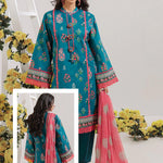 BONANZA SATRANGI DIGITAL PRINTRD LAWN (Set -Pack Of 10 Suits )