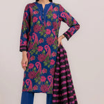 BONANZA SATRANGI DIGITAL PRINTRD LAWN (Set -Pack Of 10 Suits )