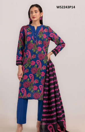 BONANZA SATRANGI DIGITAL PRINTRD LAWN (Set -Pack Of 10 Suits )