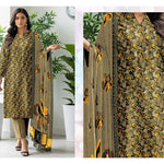 ALKARAM 3 PC DIGITAL PRINT KARANDI 5 SUITS B