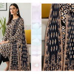 ALKARAM 3 PC DIGITAL PRINT KARANDI 5 SUITS B