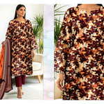 ALKARAM 3 PC DIGITAL PRINT KARANDI 5 SUITS A