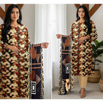 Shuja Brand 3Pc Digital Printed Karandi  10 Suits