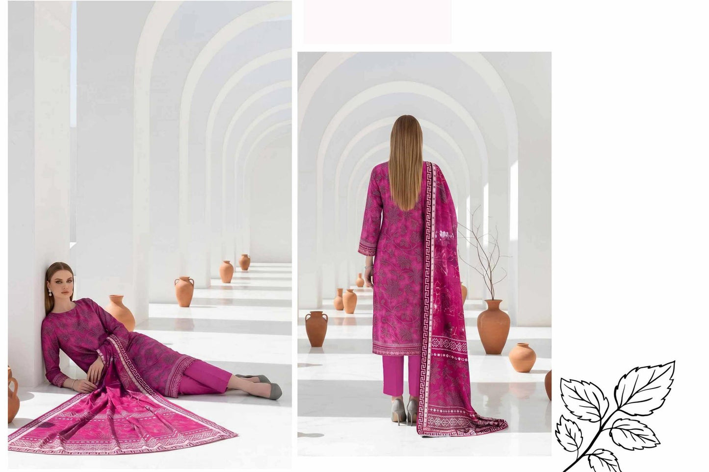 Gulabo By Bin Noor Fab 3 Pc Lawn (5 Suits) B