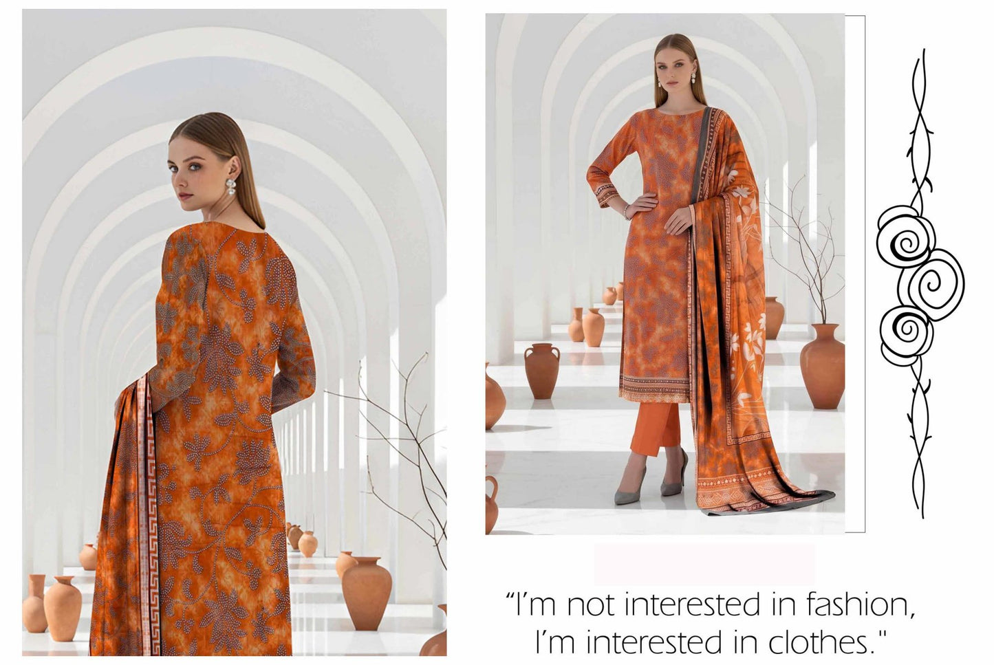 Gulabo By Bin Noor Fab 3 Pc Lawn (5 Suits) B