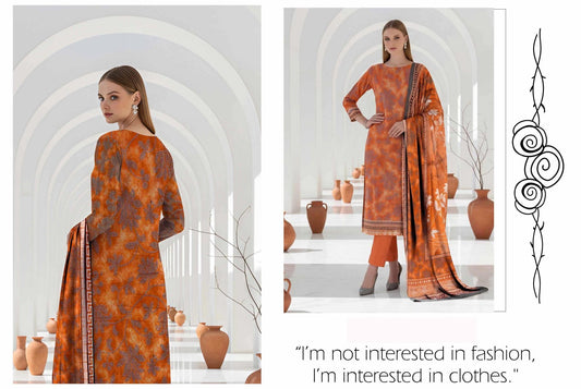 Gulabo By Bin Noor Fab 3 Pc Lawn (5 Suits) A