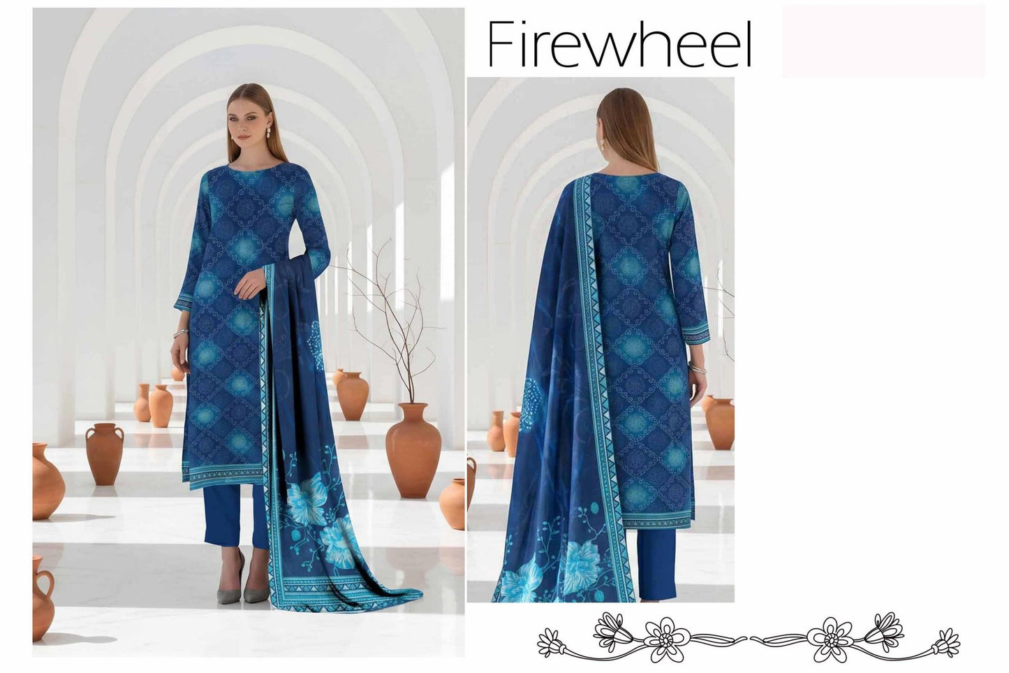 Gulabo By Bin Noor Fab 3 Pc Lawn (5 Suits) B