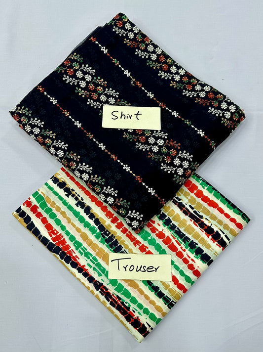 2 PIECE CHIKAN KARI LAWN  VOL 2025 (Set -Pack of 8 Suits ) MIX Market Boy