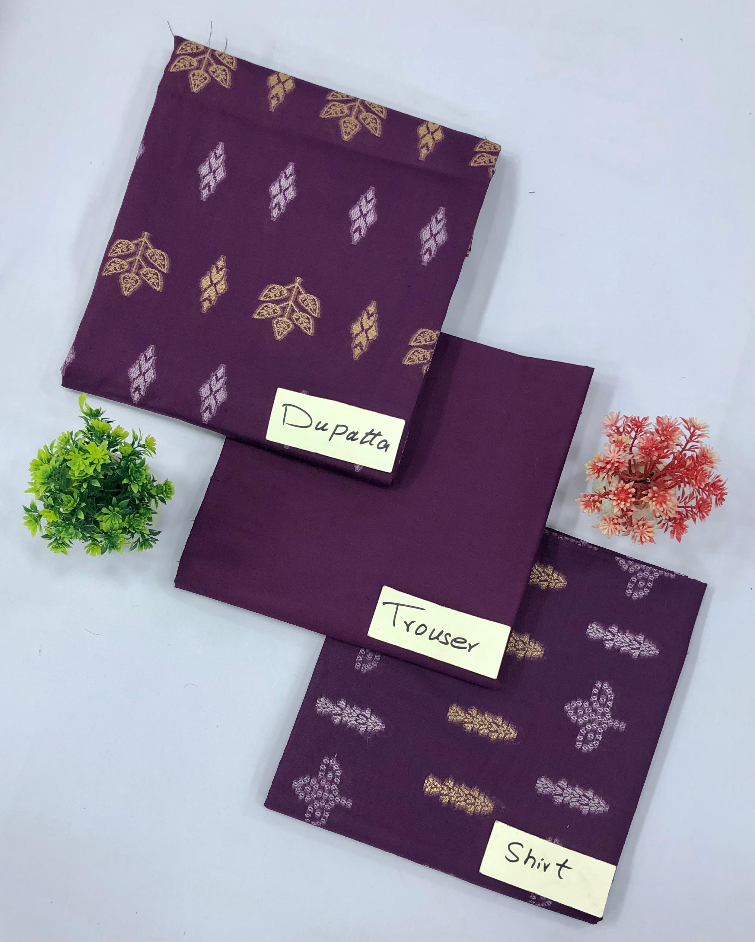 BONANZA SATRANGI JACQUARD BAROSHA VOL NO 2 (Set -Pack of 4 Suits ) Market Boy