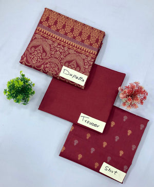 BONANZA SATRANGI JACQUARD BAROSHA VOL NO 2 (Set -Pack of 4 Suits ) Market Boy
